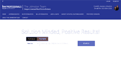 Desktop Screenshot of johnstonteamrealestate.com